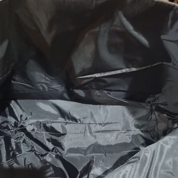 Victoria's Secret Red and Black Plaid Tote Bag - Picture 4 of 4